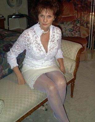 grandmother in tights